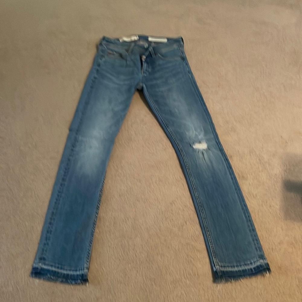 Anthropologie Pilcro and the Letterpress women’s jeans.